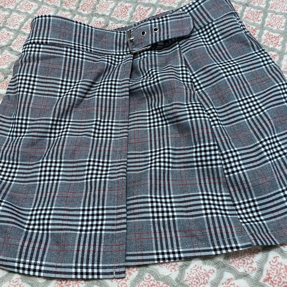 Plaid skirt